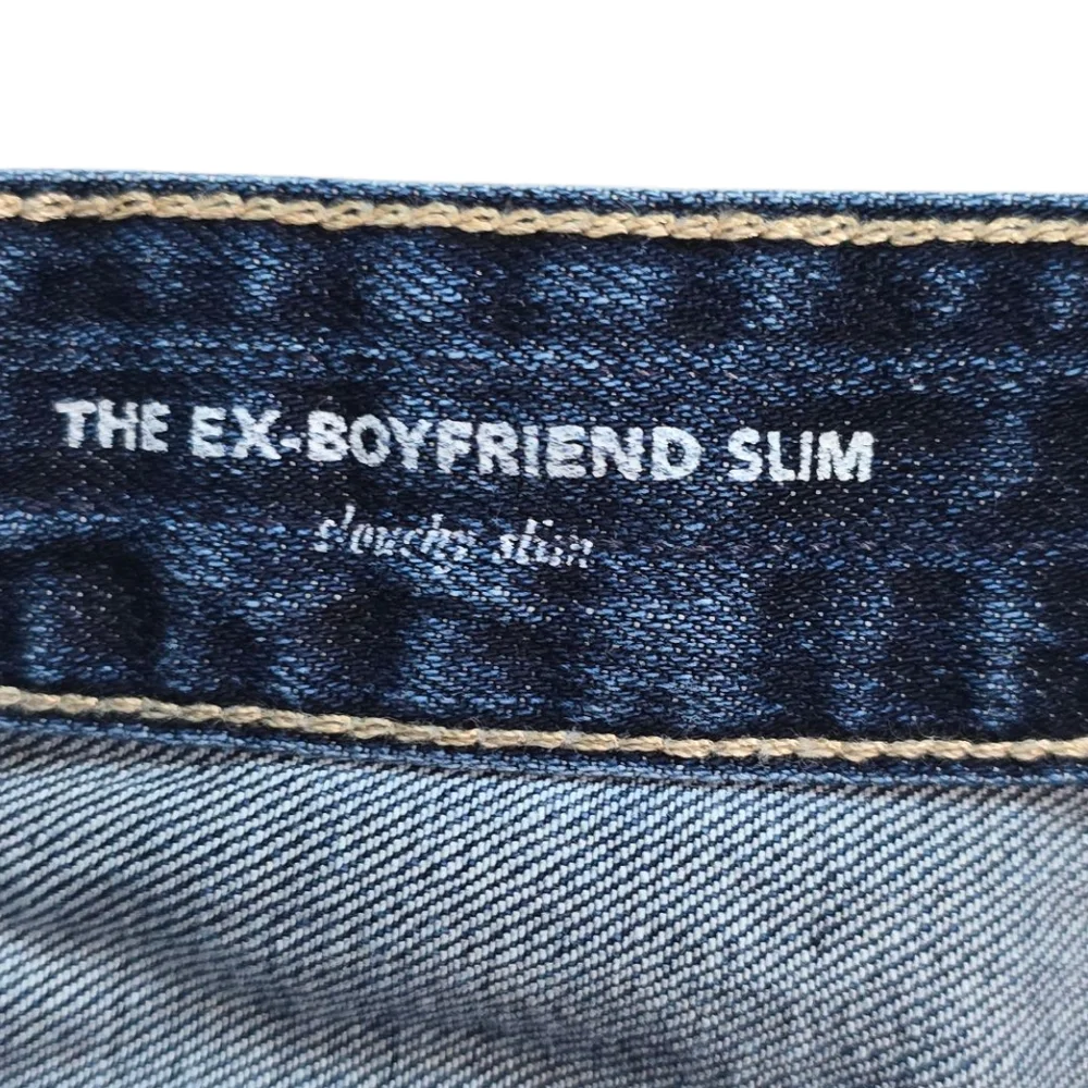 AG-ED Ex-Boyfriend Women's Mid-Rise Slouchy Slim Fit Denim Jeans Size 32R